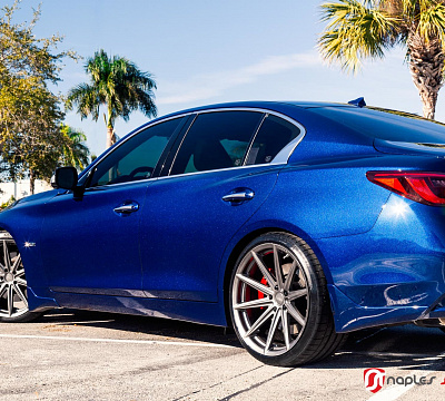 Фото дисков Vossen VFS-10 на Infiniti Q50