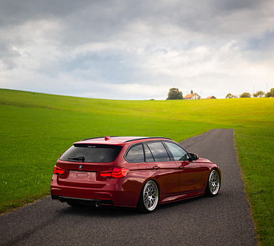 Фото дисков HRE 300 на BMW 3/M3 (F3x/F80)