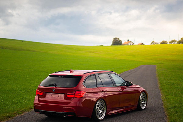 Фото дисков HRE 300 Глянцевый лак на BMW 3/M3 (F3x/F80)