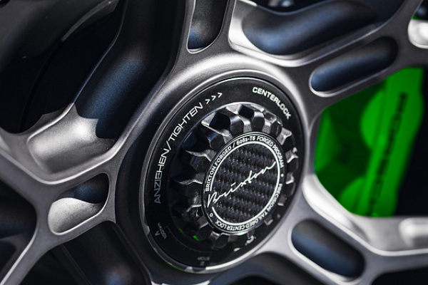 Фото дисков Brixton Forged PF7-RS Сатиновый темный лак на Porsche 911 VII