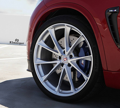 Фото дисков HRE P204 на BMW 5/M5 (F10)