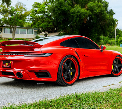 Фото дисков Strasse Wheels S5 Track на Porsche 911 VIII