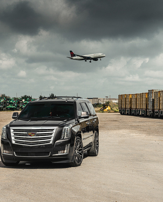 Фото дисков HF6-3 Алмазная проточка на Cadillac Escalade IV
