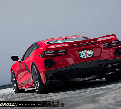 Фото дисков BC Forged RZ21 на Chevrolet Corvette C8