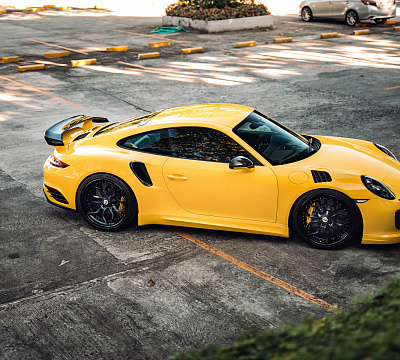 Фото дисков Brixton Forged PF9 на Porsche 911 VII