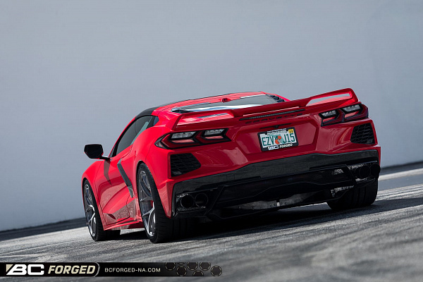 Фото дисков BC Forged RZ21 Глянцевый тонированный лак на Chevrolet Corvette C8