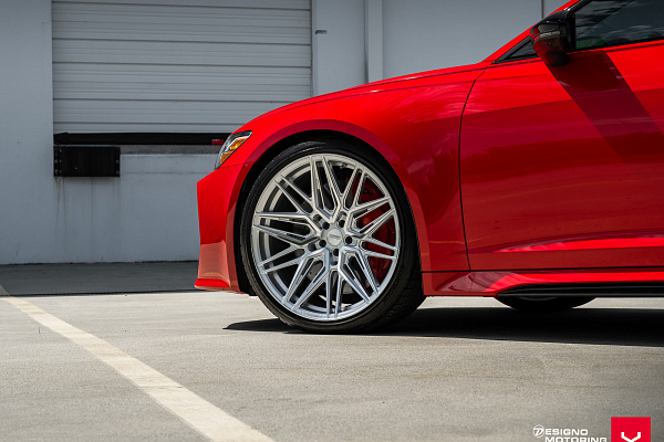 Фото дисков Vossen HF-7 Серебро на Audi A/RS 6 (C8)