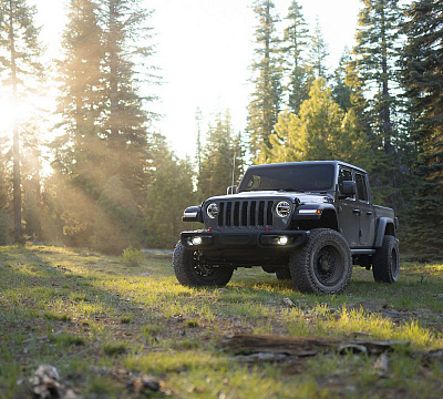 Фото дисков Black Rhino ABRAMS на Jeep Gladiator II (JT)