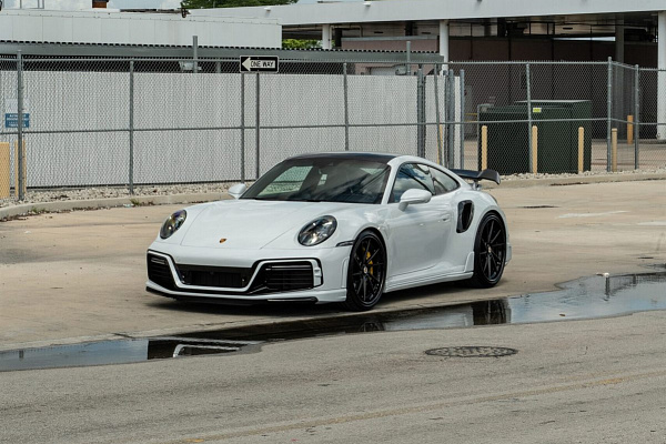 Фото дисков Anrky AN33 Черный сатин на Porsche 911 VIII