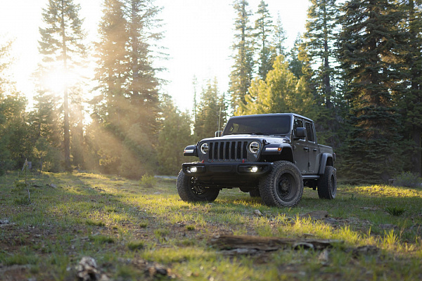 Фото дисков Black Rhino ABRAMS Матовый графит на Jeep Gladiator II (JT)