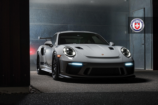 Фото дисков HRE 540C Черный сатин на Porsche 911 VII