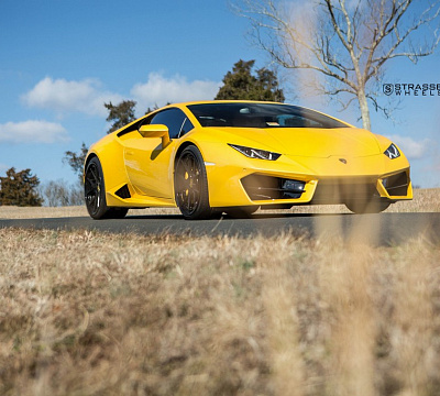Фото дисков Strasse Wheels SM5R Deep Concave FS на Lamborghini Huracan