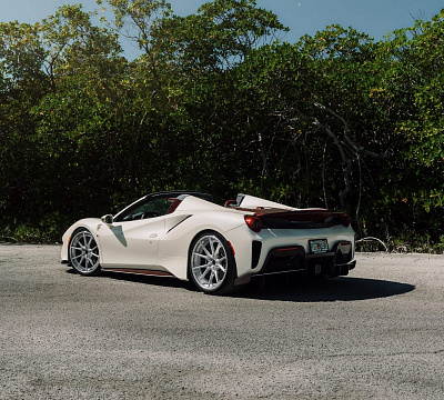 Фото дисков Anrky AN32 на Ferrari 488