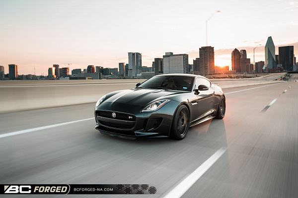 Фото дисков BC Forged HCA381 Глянцевый графит на Jaguar F-Type
