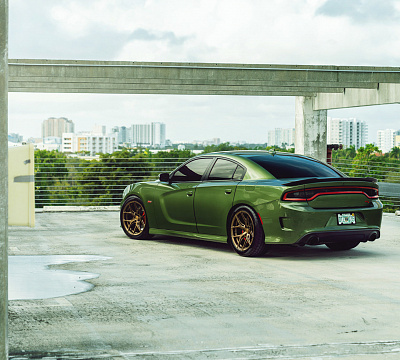 Фото дисков Vossen HF-5 на Dodge Charger VII