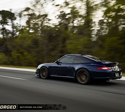 Фото дисков BC Forged HCA210 на Porsche 911 VI