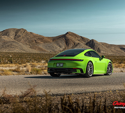 Фото дисков Vossen RS92 на Porsche 911 VIII