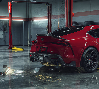 Фото дисков Vossen EVO-4R на Toyota Supra A90
