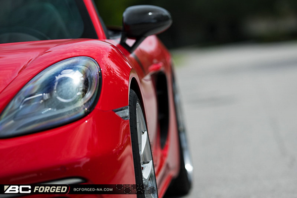 Фото дисков BC Forged HCA381 Глянцевый лак на Porsche Boxster III