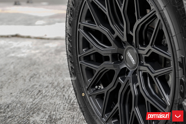 Фото дисков Vossen HF6-3 Черный сатин на Mitsubishi Pajero Sport III