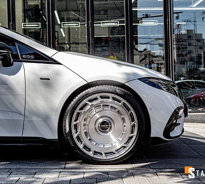 Фото дисков Vossen LC3-11T на Mercedes-Benz EQS