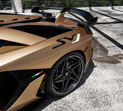 Фото дисков Anrky S3-X3 на Lamborghini Aventador