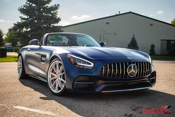Фото дисков HRE P104SC Глянцевый лак на Mercedes-Benz AMG GT I
