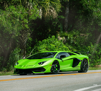 Фото дисков Vossen S21-01 на Lamborghini Aventador