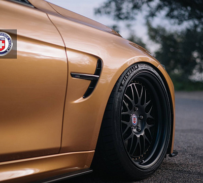 Фото дисков HRE 540 на BMW 4/M4 (F32/F82)