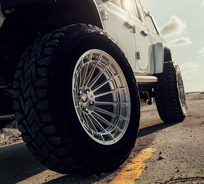 Фото дисков Vossen LCX-01 на Jeep Gladiator II (JT)