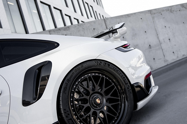 Фото дисков HRE 300 Черный сатин на Porsche 911 VIII