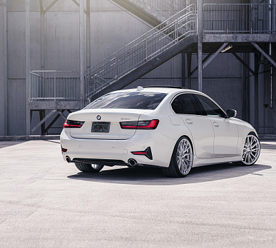 Фото дисков Vossen HF-4T на BMW 3/M3 (G2x/G80)