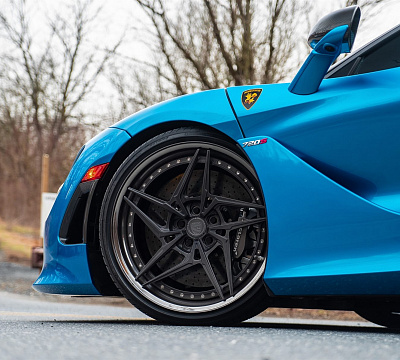 Фото дисков Anrky S3-X3 на McLaren 720S