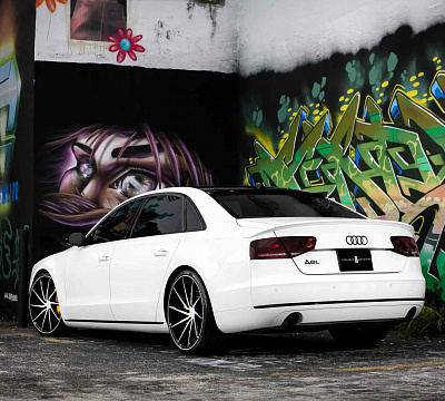 Фото дисков Vossen CVT на Audi A/S 8 (D4)