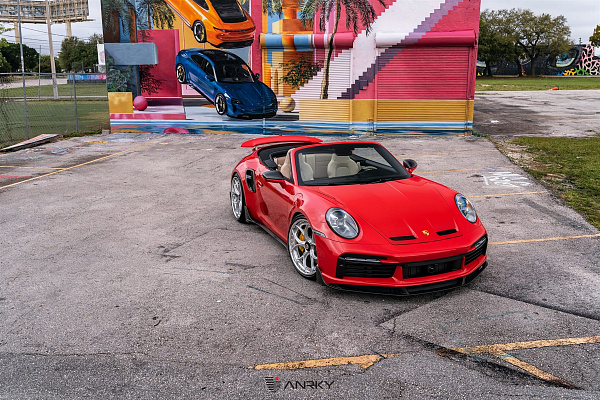 Фото дисков Anrky S3-X0 Глянцевый лак на Porsche 911 VIII