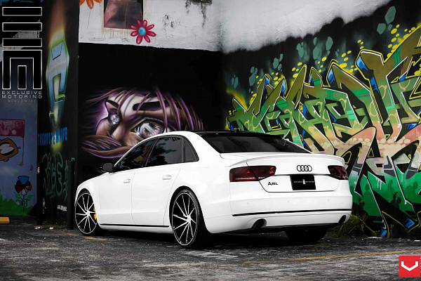 Фото дисков Vossen CVT Алмазная проточка на Audi A/S 8 (D4)