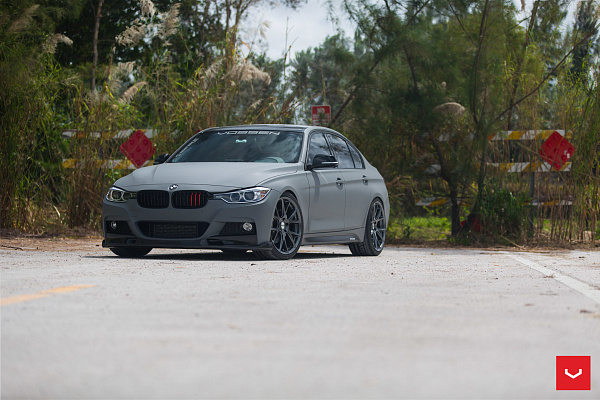 Фото дисков Vossen VFS-6 Глянцевый графит на BMW 3/M3 (F3x/F80)