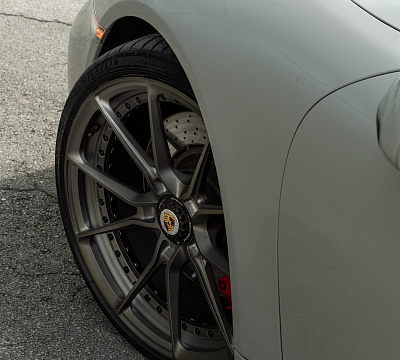 Фото дисков Anrky AN22 на Porsche 911 VII