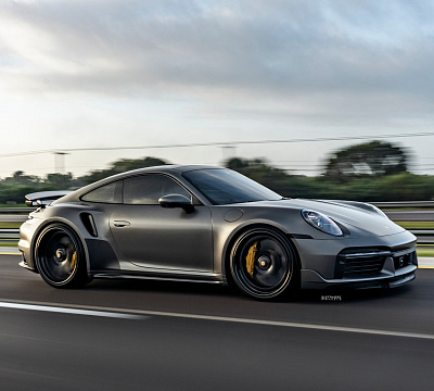 Фото дисков Strasse Wheels SV15 Deep Concave FS на Porsche 911 VIII