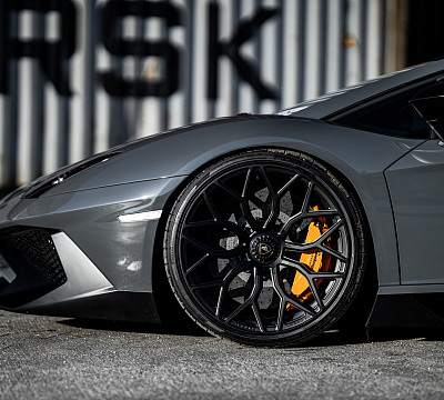Фото дисков Vossen S17-01 на Lamborghini Aventador