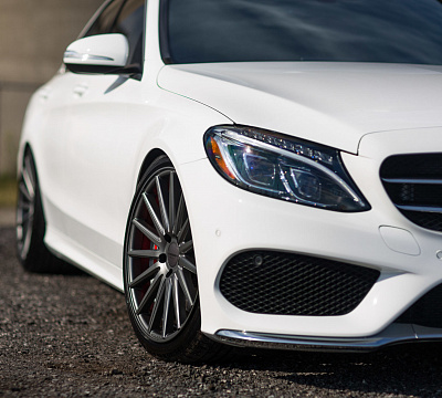 Фото дисков Vossen VFS-2 на Mercedes-Benz C-Class (W205)