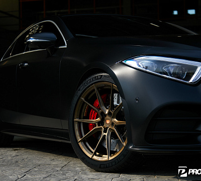 Фото дисков Vossen EVO-2 на Mercedes-Benz CLS (C257)