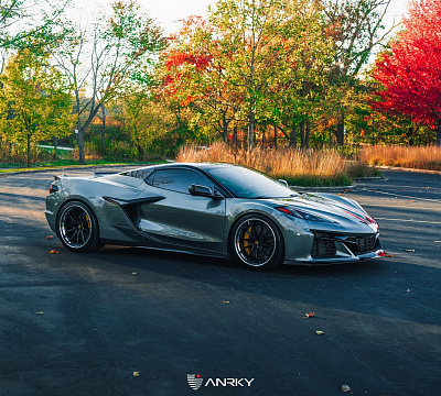 Фото дисков Anrky AN31 на Chevrolet Corvette C8