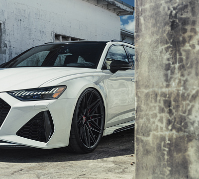 Фото дисков Vossen HF-7 на Audi A/RS 6 (C8)