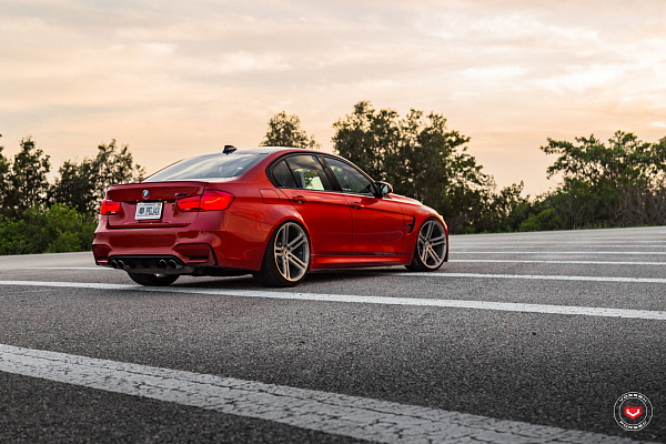 Фото дисков Vossen CG-203 Сатиновый лак на BMW 3/M3 (F3x/F80)
