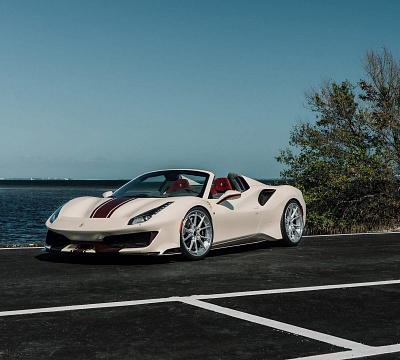 Фото дисков Anrky AN32 на Ferrari 488