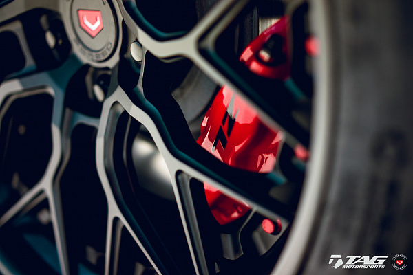 Фото дисков Vossen S17-01 (3-Piece) Черный сатин на Chevrolet Camaro VI