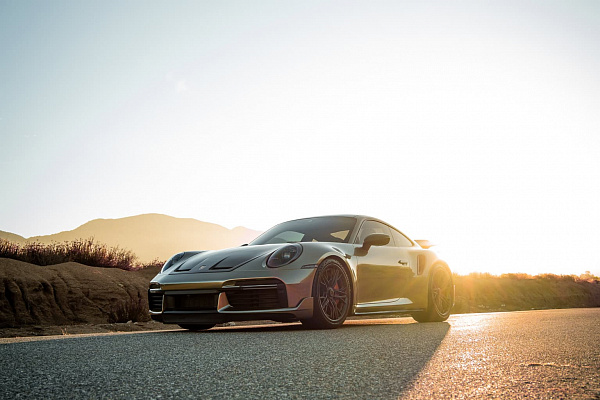 Фото дисков Brixton Forged FDE05 Сатиновая темная бронза на Porsche 911 VIII