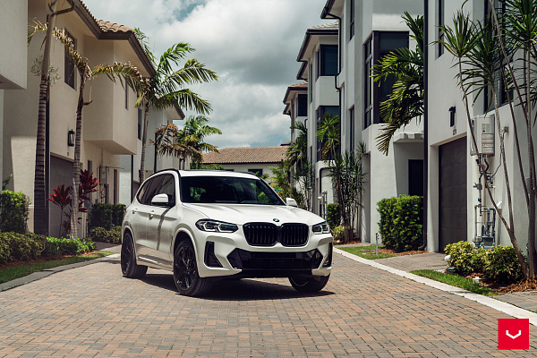 Фото дисков Vossen HF-5 Черный глянец на BMW X3/X3 M (G01/F97)