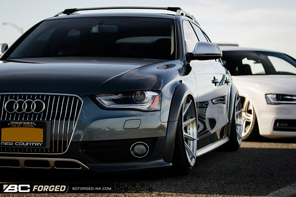 Фото дисков BC Forged HCS04 Глянцевый лак на Audi A/S/RS 4 (B8)